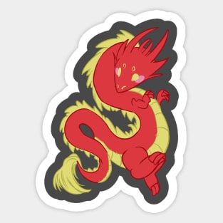 Chinese Chibi Dragon Sticker